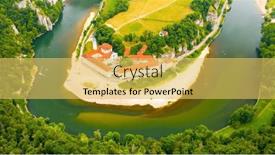  Presentation with bavaria - PPT layouts having weltenburg-abbey-kloster-weltenburg background and a yellow colored foreground