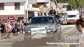  Presentation with community day - Theme consisting of west-point-ca-october-4 background and a gray colored foreground