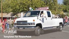  Presentation with community day - Presentation theme featuring west-point-ca-october-4 background and a gray colored foreground