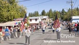 Presentation with community day - Presentation theme having west-point-ca-october-4 background and a gray colored foreground