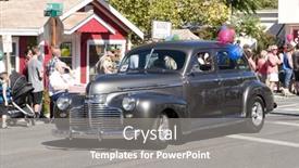  Presentation with community day - PPT theme featuring west-point-ca-october-4 background and a gray colored foreground