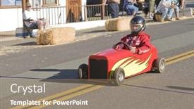  Presentation with community day - Presentation theme featuring west-point-ca-october-4 background and a coral colored foreground