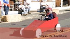  Presentation with community day - Beautiful presentation theme featuring west-point-ca-october-4 backdrop and a coral colored foreground