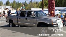  Presentation with community day - Presentation theme having west-point-ca-october-4 background and a gray colored foreground