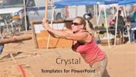  Presentation with chainsaw - PPT layouts featuring west-point-ca-october-4 background and a coral colored foreground