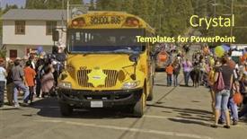  Presentation with school bus - 