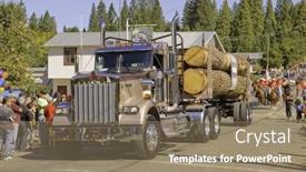  Presentation with logging truck - 