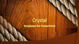  Presentation with western cowboy - PPT layouts consisting of western cowboy - wood board with rope background and a  colored foreground