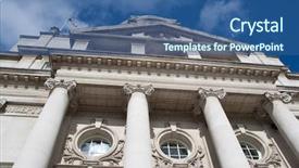  Presentation with dublin - Audience pleasing presentation theme consisting of western union - close up of the leinster backdrop and a ocean colored foreground