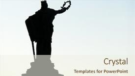  Presentation with reconciliation - Colorful theme enhanced with western union - monument and buildings backdrop and a cream colored foreground