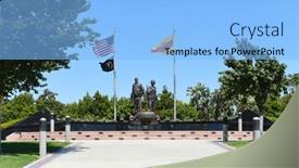  Presentation with vietnam war - Theme featuring westminster-california-5-july-2021 background and a light blue colored foreground