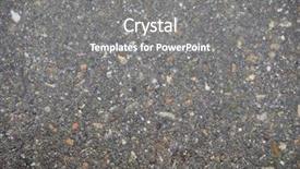  Presentation with black 3d plastic print texture - Colorful theme enhanced with wet black tarmac texture useful backdrop and a gray colored foreground