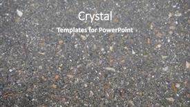  Presentation with texture - Amazing slide deck having wet black tarmac texture useful backdrop and a gray colored foreground