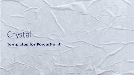  Presentation with wall street - Amazing slides having wet-glued-paper backdrop and a sky blue colored foreground