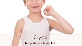  Presentation with emotion - Slides having wet-hair-boy-with-emotion background and a lemonade colored foreground