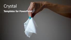  Presentation with rainy days season wet green - Cool new slide set with wet-wipes-should-be-thrown backdrop and a dark gray colored foreground