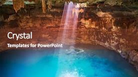  Presentation with mexico - Colorful slide deck enhanced with wetland - cenote samula sinkhole light beam backdrop and a tawny brown colored foreground