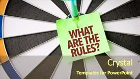  Presentation with school rules and regulation - PPT layouts enhanced with what are the rules background and a tawny brown colored foreground