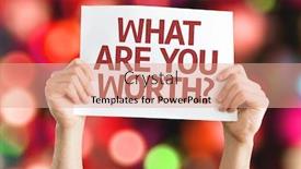  Presentation with colorful - Amazing PPT layouts having what-are-you-worth-card backdrop and a coral colored foreground
