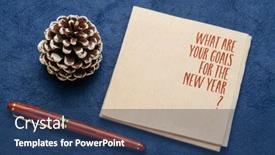  Presentation with goal setting - PPT layouts featuring what-are-your-goals background and a ocean colored foreground