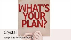  Presentation with nursing care plan - Presentation design featuring whats your plan card isolated background and a lemonade colored foreground