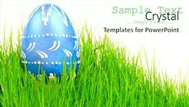  Presentation with breeding - Beautiful theme featuring wheat breeding - easter egg in fresh spring backdrop and a cream colored foreground