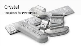  Presentation with spinning wheel - Theme with wheel balancing weight isolated background and a white colored foreground