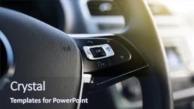  Presentation with wheel - Amazing presentation theme having wheel of a modern car backdrop and a wine colored foreground