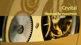  Presentation with gear - PPT layouts featuring  background and a  colored foreground