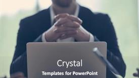  Presentation with bound - PPT theme with wheelchair-bound-businessman-confidently-leads background and a dark gray colored foreground