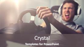 Presentation with angry people - PPT layouts with games wheels - technology gaming entertainment let's play background and a dark gray colored foreground