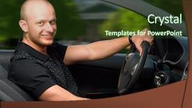  Presentation with attention and driving - Amazing presentation having wheels people - driving in city backdrop and a tawny brown colored foreground