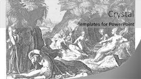  Presentation with take - Amazing PPT layouts having when-diana-and-her-nymphs backdrop and a light gray colored foreground