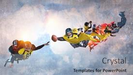  Presentation with religion religion - Audience pleasing slides consisting of rugby ball players fighting - when game became a religion backdrop and a light blue colored foreground