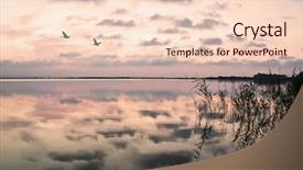  Presentation with fall - Presentation enhanced with when night falls background and a lemonade colored foreground