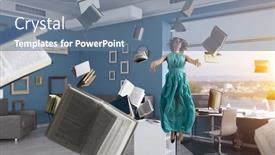  Presentation with reading - Colorful slide set enhanced with when-reading-takes-your-away backdrop and a ocean colored foreground