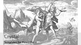  Presentation with god help - Audience pleasing slide set consisting of when-the-nymph-daphne backdrop and a light gray colored foreground