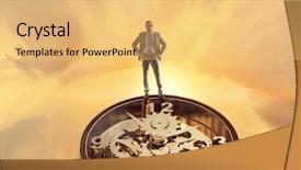  Presentation with media management - Beautiful PPT layouts featuring when time is passing mixed backdrop and a  colored foreground