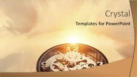  Presentation with time - Theme featuring when-time-is-passing background and a blonde colored foreground