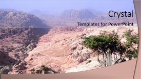  Presentation with petra jordan - Audience pleasing presentation consisting of where petra red rose city backdrop and a light blue colored foreground