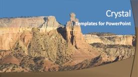  Presentation with landslide - Cool new presentation design with which have had a landslide backdrop and a teal colored foreground