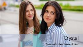  Presentation with head - PPT layouts consisting of which the head hurt background and a light blue colored foreground