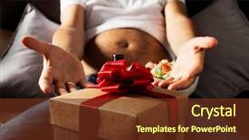  Presentation with closeup of bees flying - Presentation design having while is watching the television background and a tawny brown colored foreground