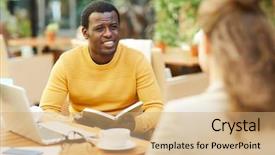  Presentation with story book - PPT layouts having while reading and discussing plot background and a coral colored foreground