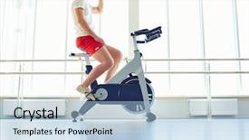  Presentation with drinking water - Audience pleasing PPT layouts consisting of while sitting on special sport backdrop and a light blue colored foreground