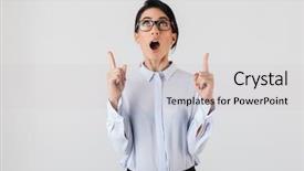  Presentation with photo - Amazing slide deck having while standing in the office backdrop and a lemonade colored foreground