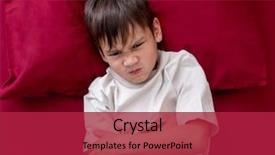  Presentation with naughty boy - Amazing slide set having whimsical - naughty little boy won't go backdrop and a crimson colored foreground