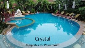  Presentation with water sun - Slides having storm at sea in massa a beautiful place in tuscany background and a light gray colored foreground