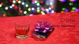  Presentation with liquor - Cool new theme with whiskey-for-santa-claus-whiskey backdrop and a red colored foreground