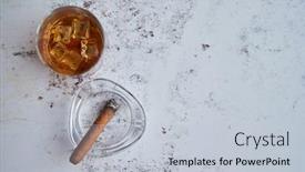  Presentation with brandy - Slides having whiskey-or-brandy background and a lemonade colored foreground